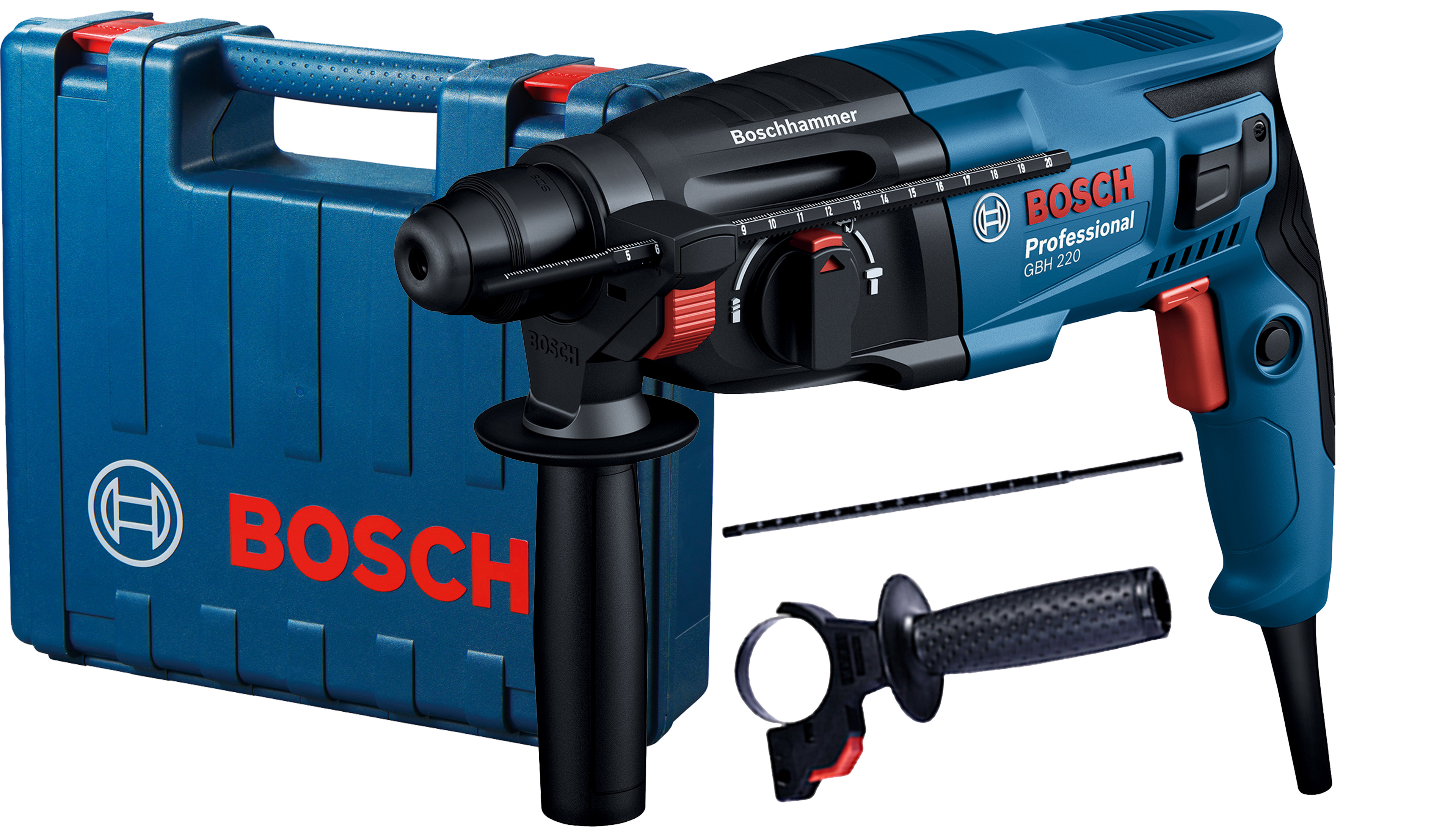 Перфоратор мережевий BOSCH Professional GBH 220 (06112A6020)